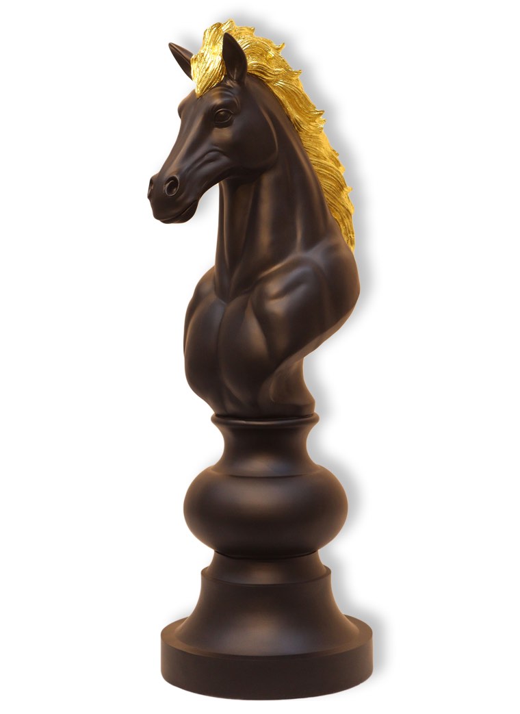 Chess Knight Statue