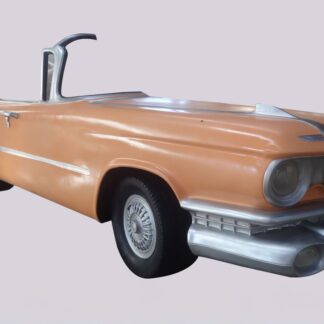 Wall Mounted Pink Cadillac Convertible Statue