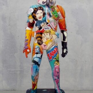 Pop Art Star Galaxy Clone Trooper Life Size Statue