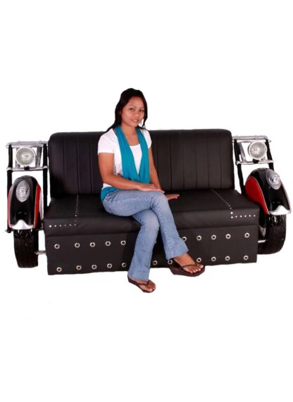 Indian Motorcycle Couch Loveseat Fiberglass Statue