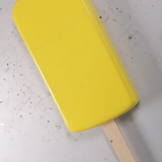Giant Wall Hanging Lemon Ice Cream Popsicle Statue