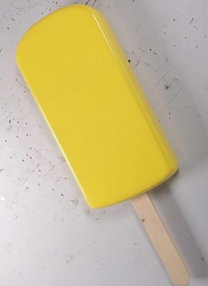 Giant Wall Hanging Lemon Ice Cream Popsicle Statue
