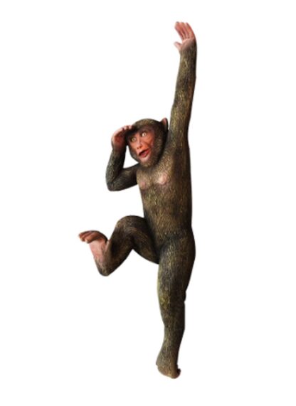 Hanging Marquee Monkey Statue