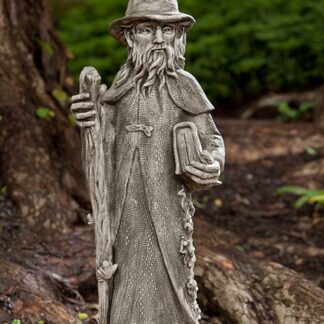 Magic Merlin Headmaster Cast Stone Sculpture