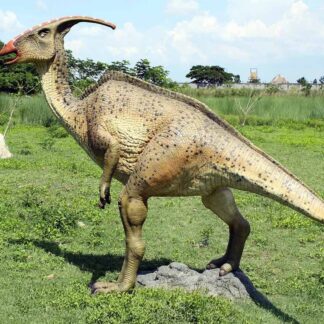 Parasaurolophus Dinosaur Statue