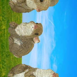 Small Brown Rabbit Statues