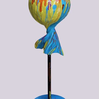 Pop Art Wrapped Lollipop Type 2 [Splatter]