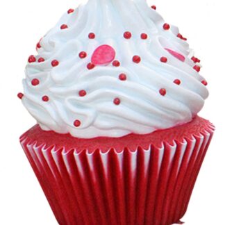 Giant White Icing Cupcake