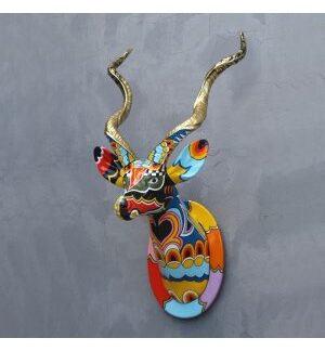 Pop Art Kudu Head
