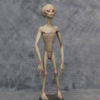 Alien Encounter Statue - 4.5 ft.