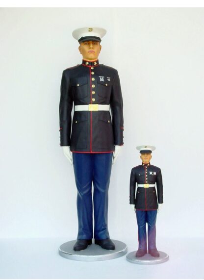 Marine at Attention Statue - 6 ft