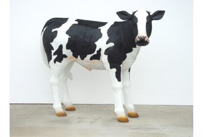 Life-like adorable Calf Statue