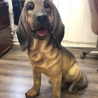 Jumbo Blood Hound Dog Statue