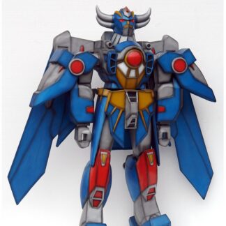 Blue Robot Statue