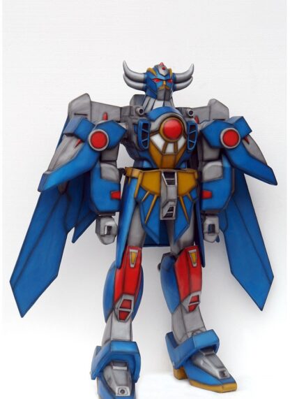 Blue Robot Statue