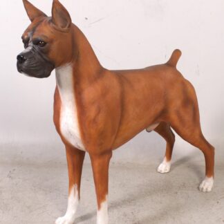 Boxer Dog Statue