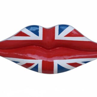 British Lips Wall Decor