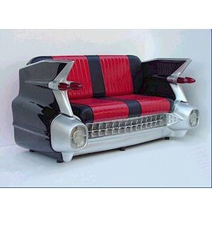 Cadillac Sofa Couch Black