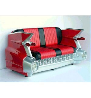 Cadillac Sofa Couch Red