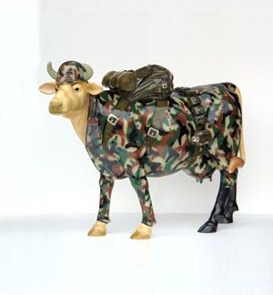 Cowmooflage Cow (with or without Horns)