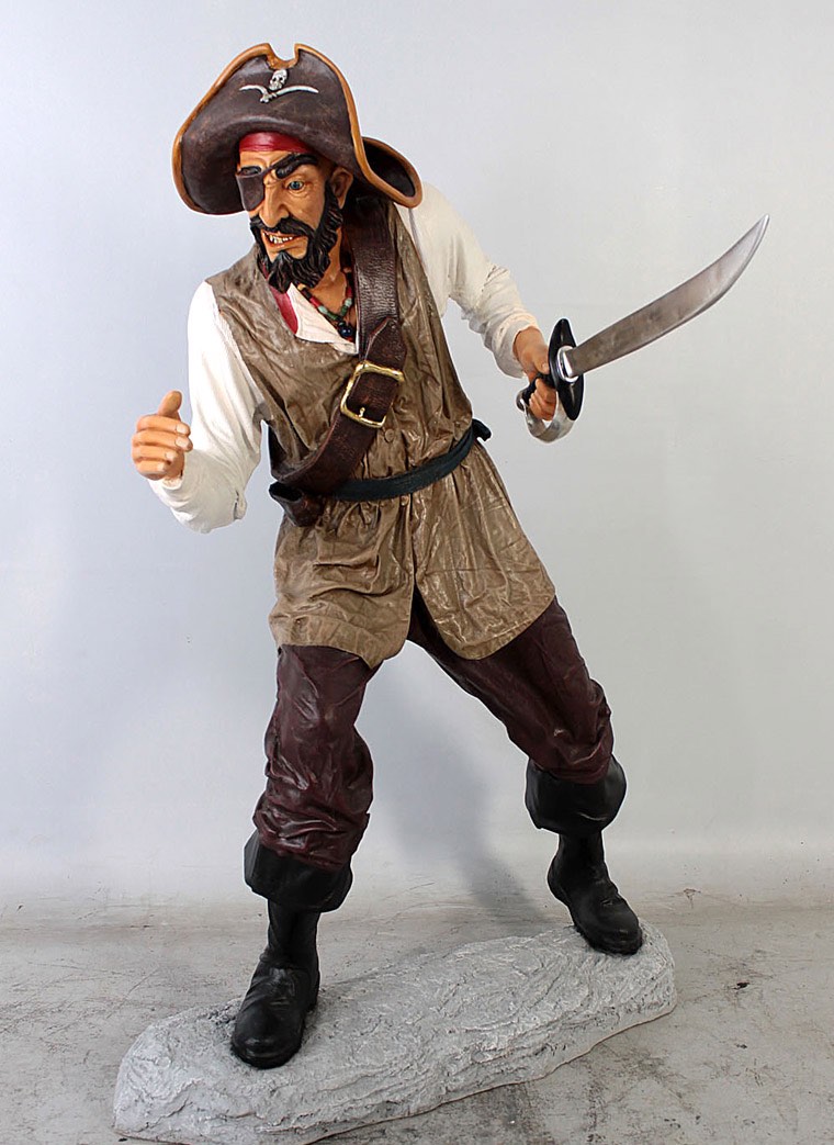 Pirate Captain One Eye with Base