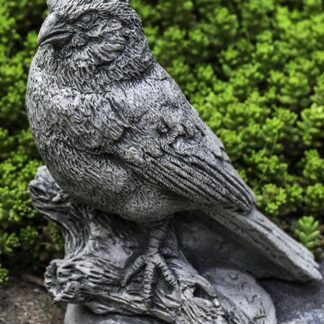 Northern Red Cardinal Outdoor Cast Stone Garden Statue