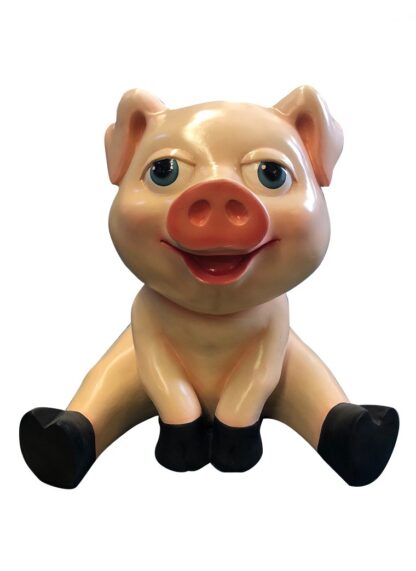 Sitting Piglet Statue