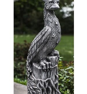 Cast Stone Phoenix Statue