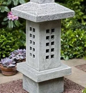 Cast Stone Naka Lantern