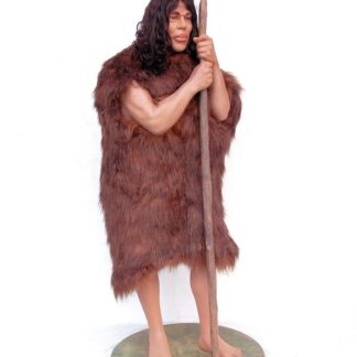 Prehistoric Cave Man Statue
