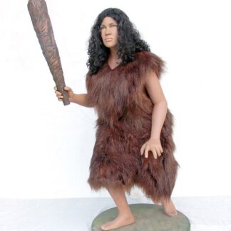 Prehistoric Cave Woman Statue