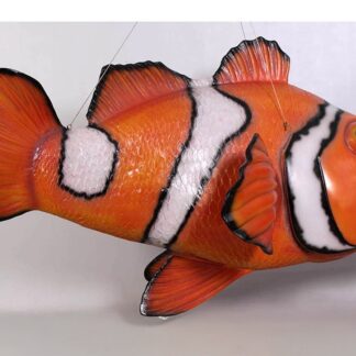 Giant Clownfish Statue - Hanging Fish Sculpture
