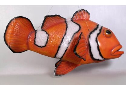 Giant Clownfish Statue - Hanging Fish Sculpture