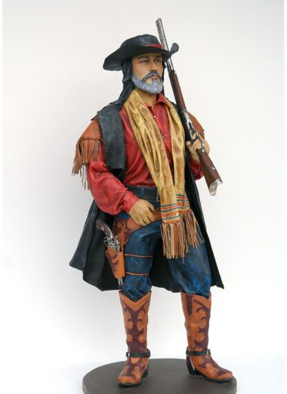 Rancher With Shotgun Statue