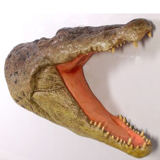 Crocodile Head Wall Plaque