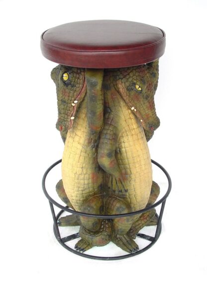 Crocodile Bar Stool