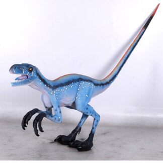 Ferocious Deinonychus Statue