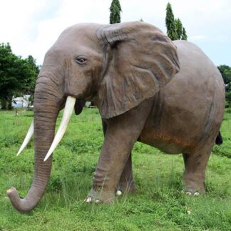 African Elephant Statue
