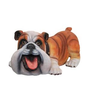 Comic Bulldog Statue