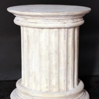 Fluted Stool 18''
