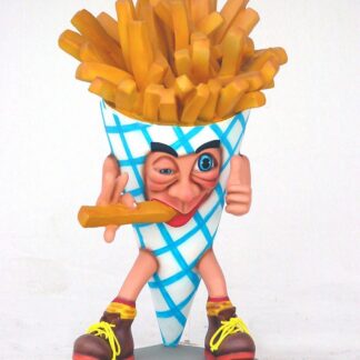 French Fry Man Statue 32"