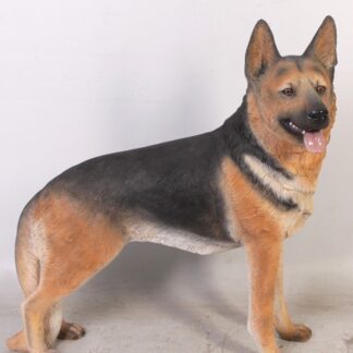 German Shepherd Statue