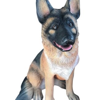 Jumbo German Shepherd Puppy Statue