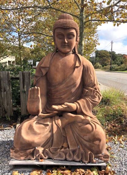 Giant Buddha Statue in Concrete Finish