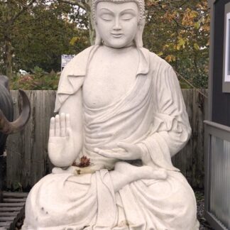 Giant Buddha Statue Roman Stone Finish