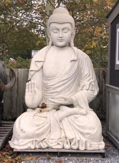 Giant Buddha Statue Roman Stone Finish