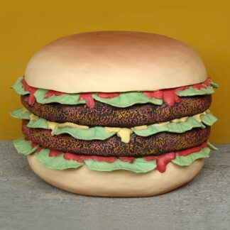 Double Patties Burger Statue