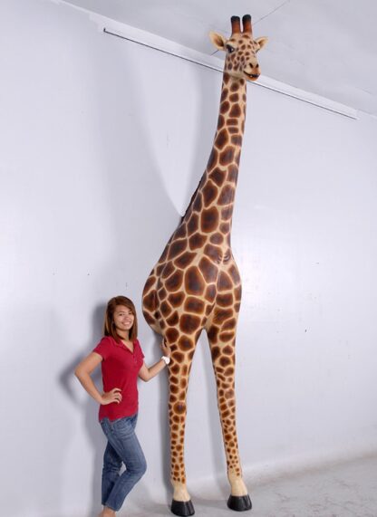 Giraffe Statue - Wall Mount