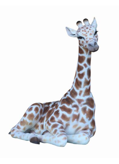 Giraffe Sitting Statue