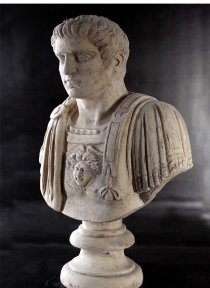Gladiator Bust Statue